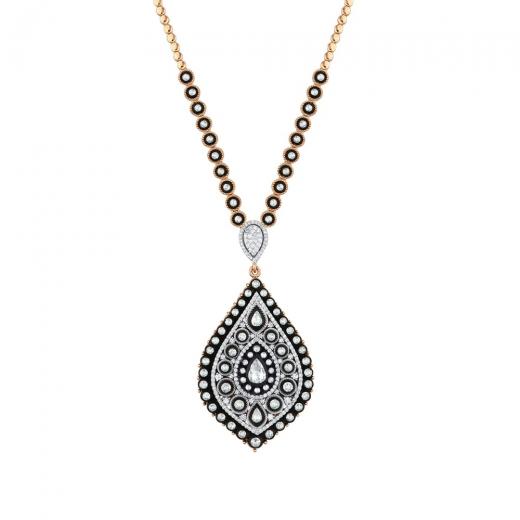 Brillantring zus. ca. 4,00 ct. Diamant-Halskette