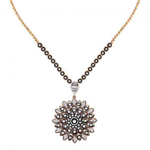 2.46 kt. Diamant-Halskette