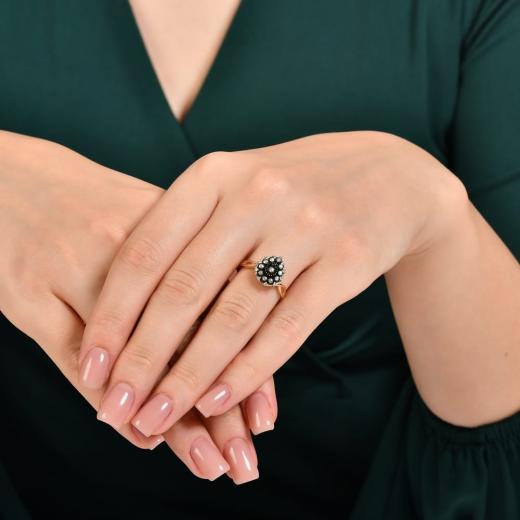 0.22 kt. Diamant Ring