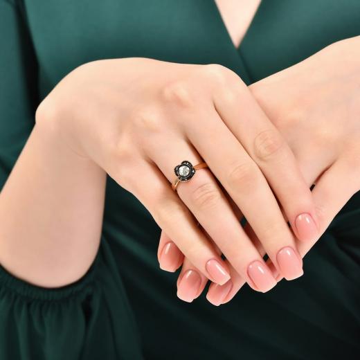 0.21 kt. Diamant Ring