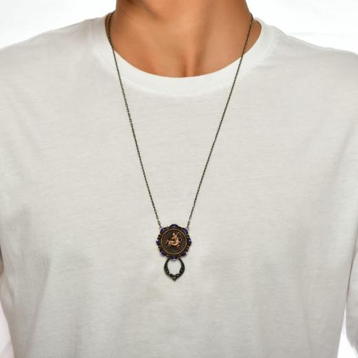 1.17 kt. Diamant-Emaille-Brillenarmband