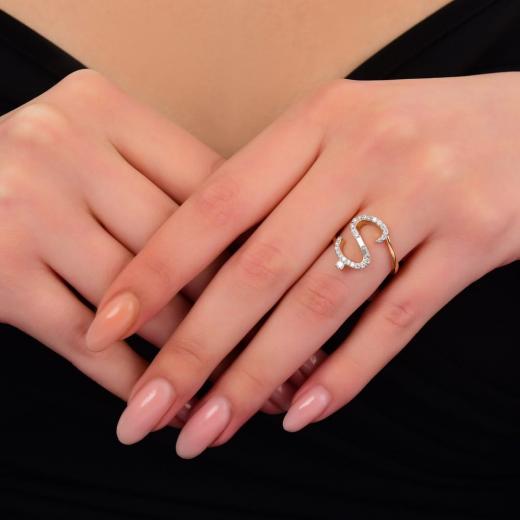 0.34 kt. Diamant Baguette 