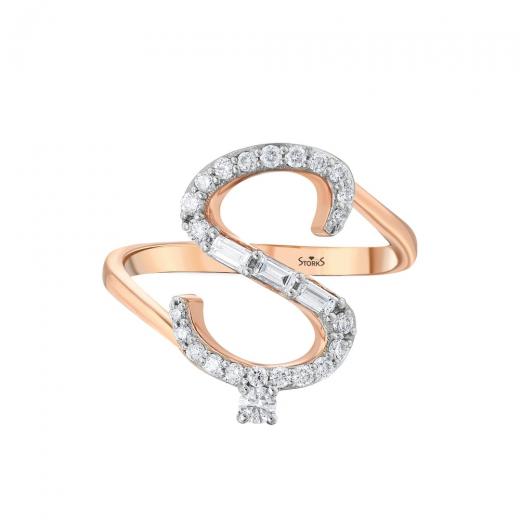 0.34 kt. Diamant Baguette 