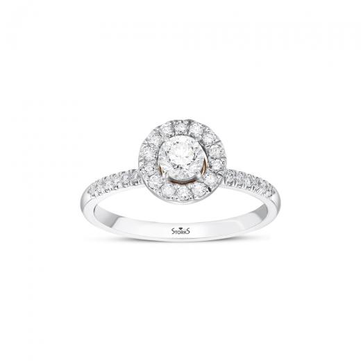 0.66 kt. Diamant-Schwanenring