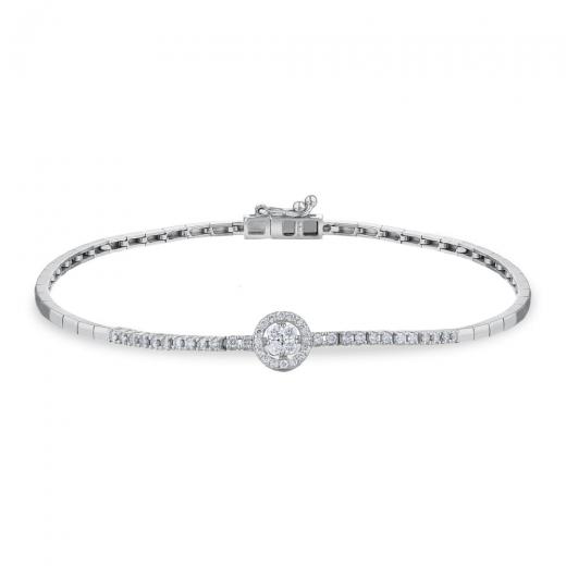 0.33 ct. Diamond Laranj Bracelet