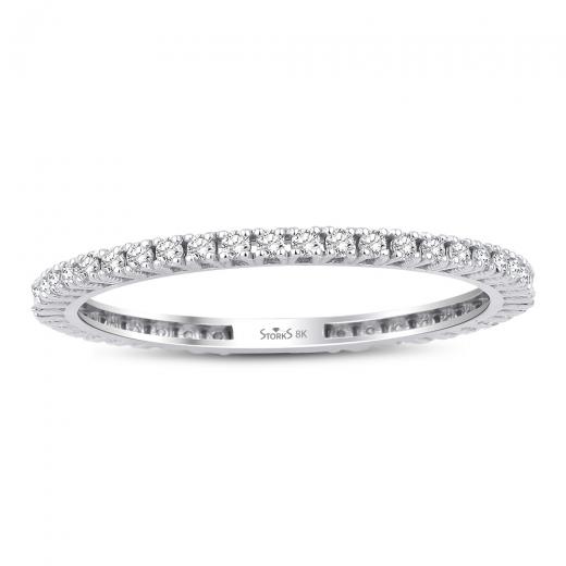 0.29 kt. Diamant Laranj Vollkreis Ring