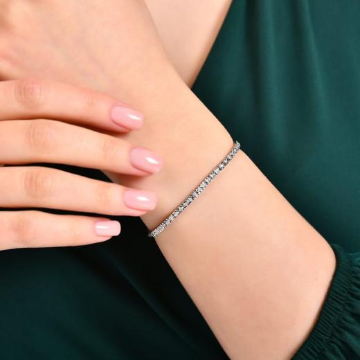 0.46 ct. Diamond Laranj Waterway Bracelet