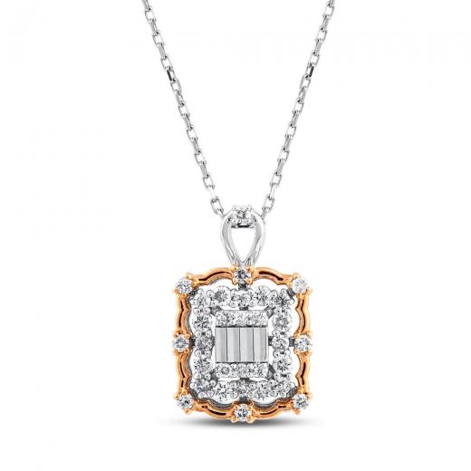 0.23 ct. Diamond Laranj Necklace