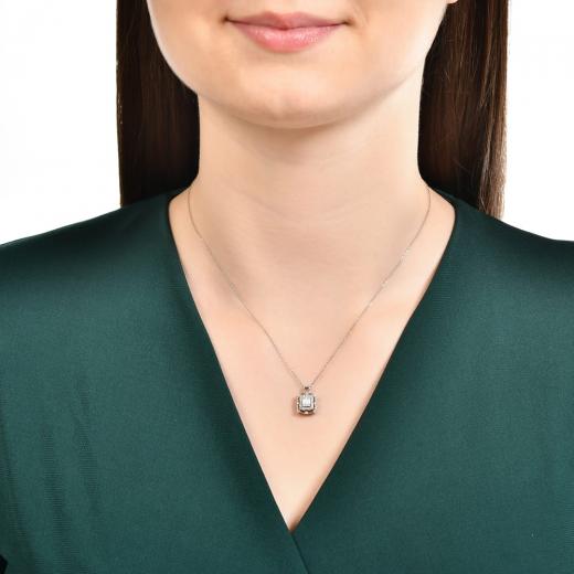 0.23 ct. Diamond Laranj Necklace