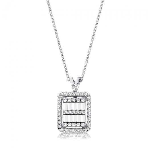 0.21 ct. Diamond Laranj Necklace