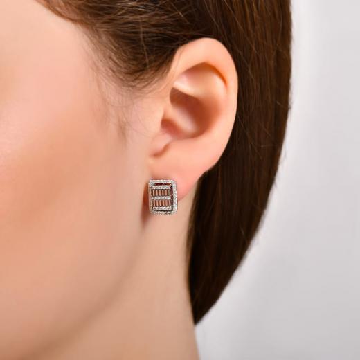 0.40 ct. Diamond Laranj Earrings