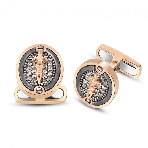 0.73 ct. Diamond Cufflinks