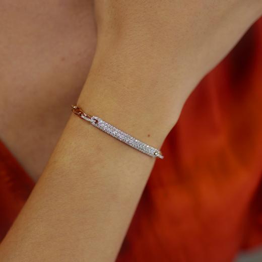 0.96 ct. Diamond Bracelet