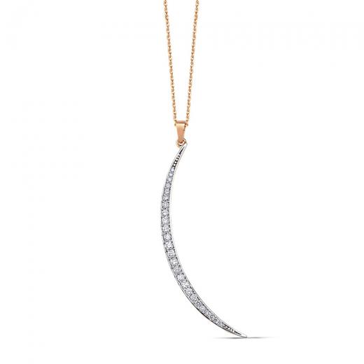 0.34 kt. Diamant-Halskette