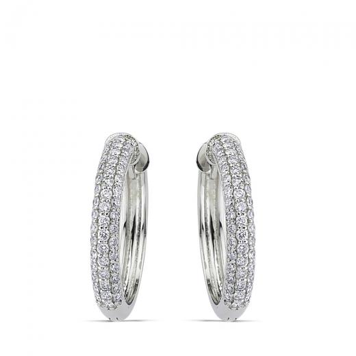 0.46 kt. Diamant-Ohrringe