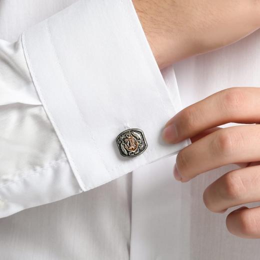 0.02 kt. Diamant Manschettenknöpfe