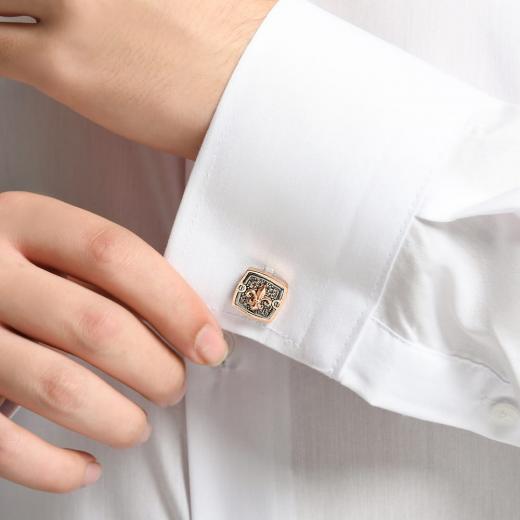 1.04 kt. Diamant Manschettenknöpfe