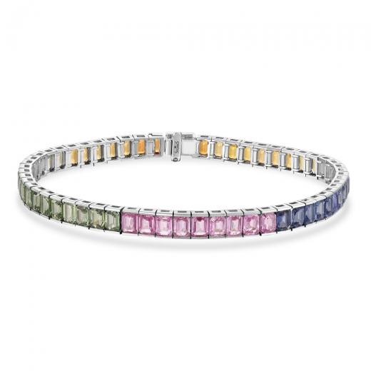 15.09 kt. Regenbogen-Armband
