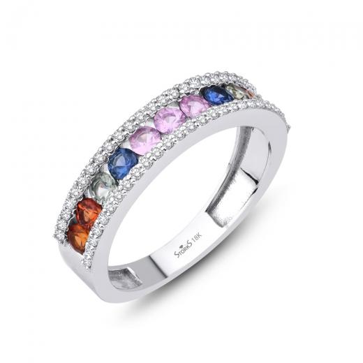 1.17 kt. Diamant-Rainbow-Ring