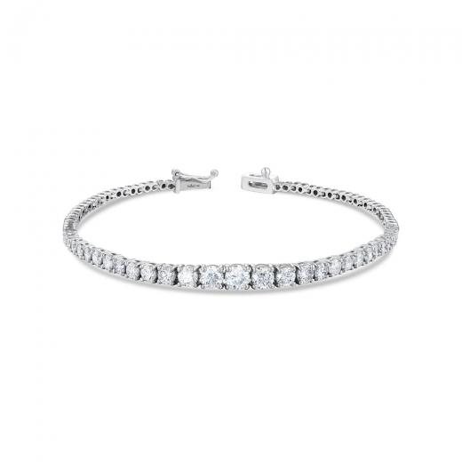 2.92 kt. Diamant-Waterway-Armband