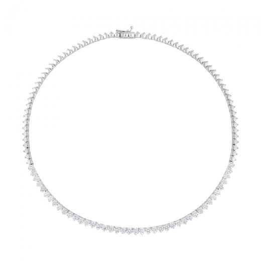 9.97 kt. Diamant-Wasserweg-Halskette