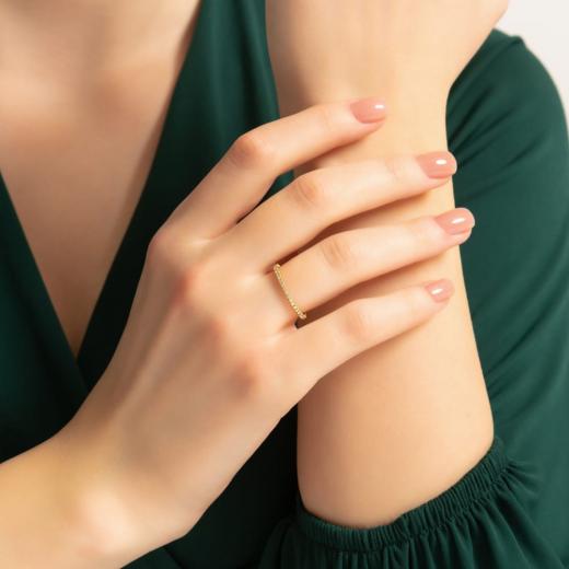 0.34 kt. Diamant Vollkreis Ring