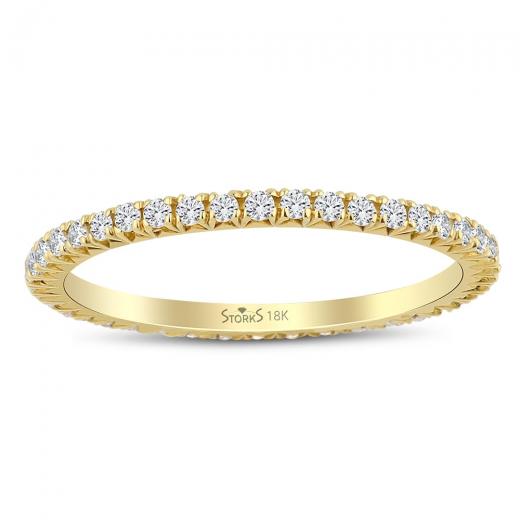 0.32 kt. Diamant Vollkreis Ring