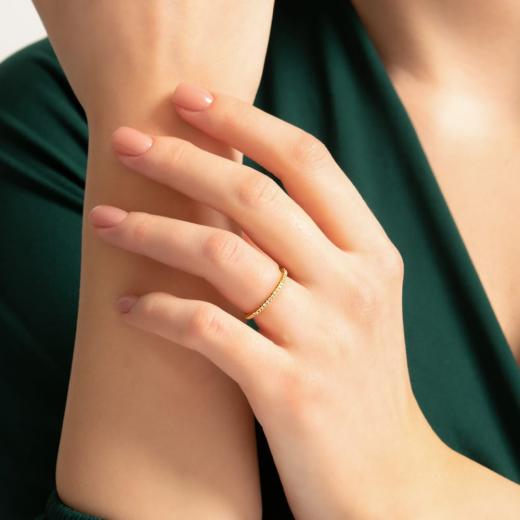 0.32 kt. Diamant Vollkreis Ring