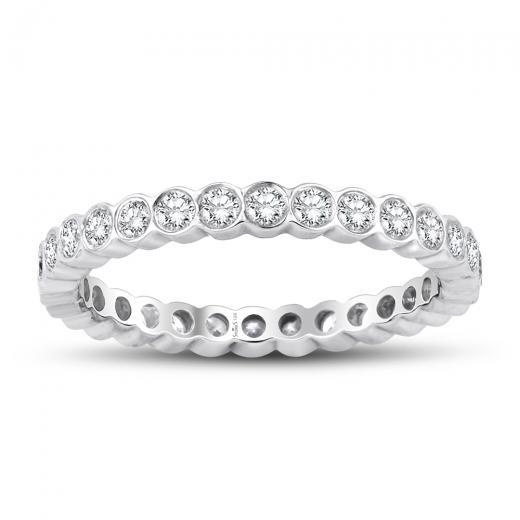 0.81 kt. Diamant Vollkreis Ring