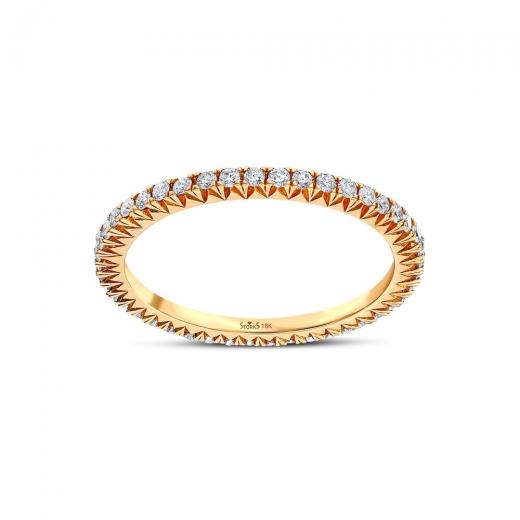 0.30 kt. Diamant Vollkreis Ring