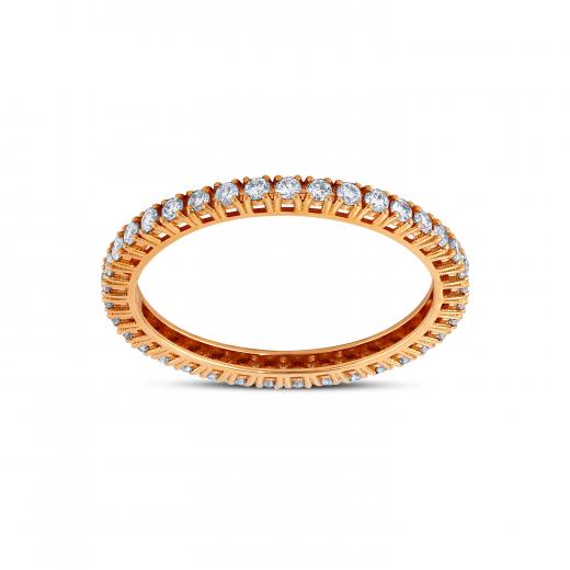0.62 kt. Diamant Vollkreis Ring