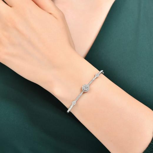 1.02 kt. Diamant-Armband