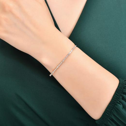 0.72 kt. Diamant-Armband
