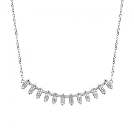 0.94 kt. Diamant-Halskette
