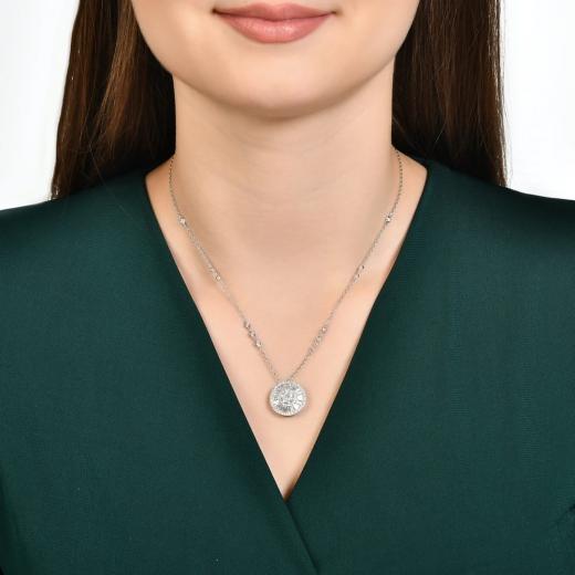 1.73 kt. Diamant-Halskette