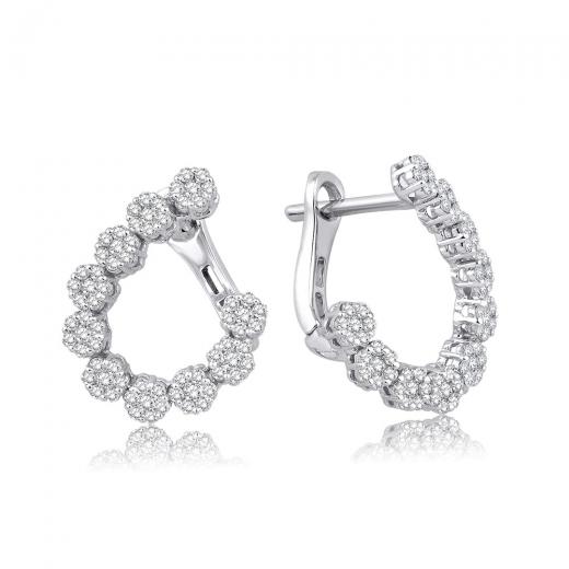 0.81 ct. Diamond Earring