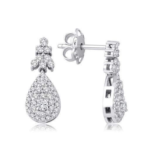 0.62 ct. Diamond Earring