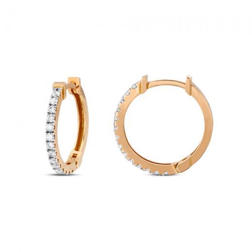 0.55 kt. Diamant-Ohrringe