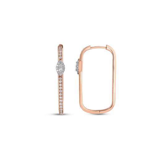 0.34 kt. Diamant-Ohrringe