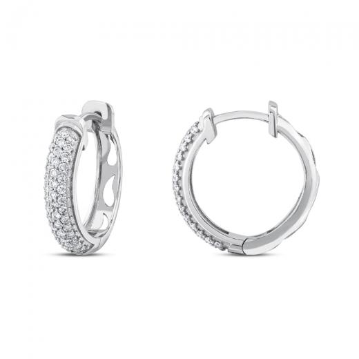 0.72 kt. Diamant-Ohrringe