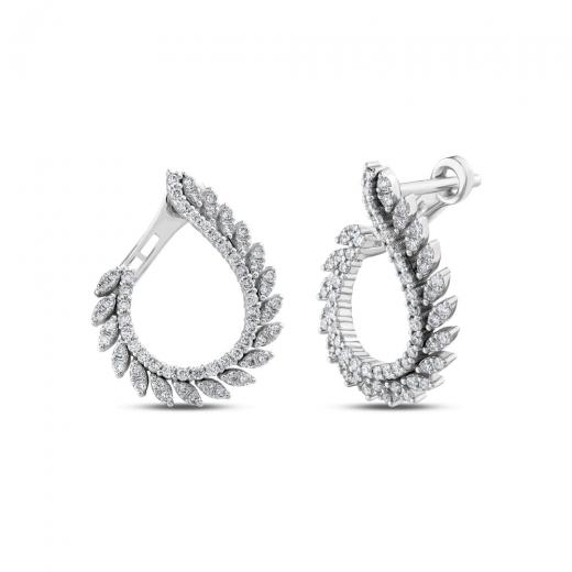 0.76 ct. Diamond Earring