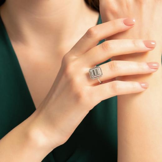 0.19 ct. Diamond Laranj Ring