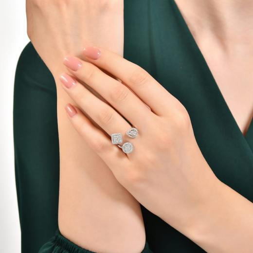 0.80 kt. Diamant-Ring