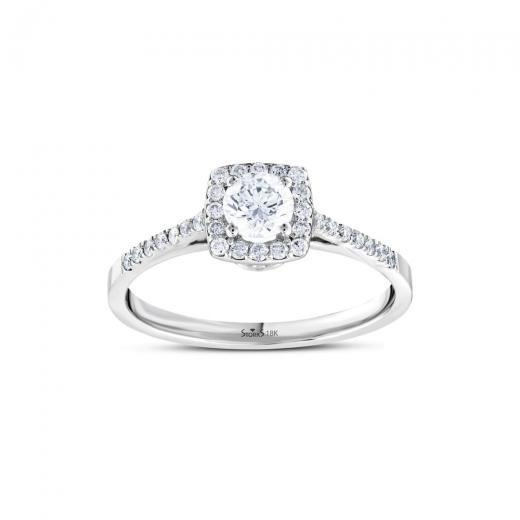 0.59 kt. Diamant-Ring