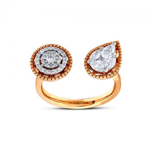 0.67 kt. Diamant-Ring