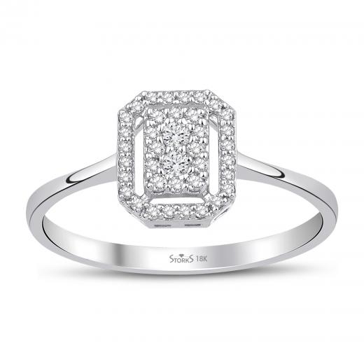 0.19 kt. Diamant-Ring