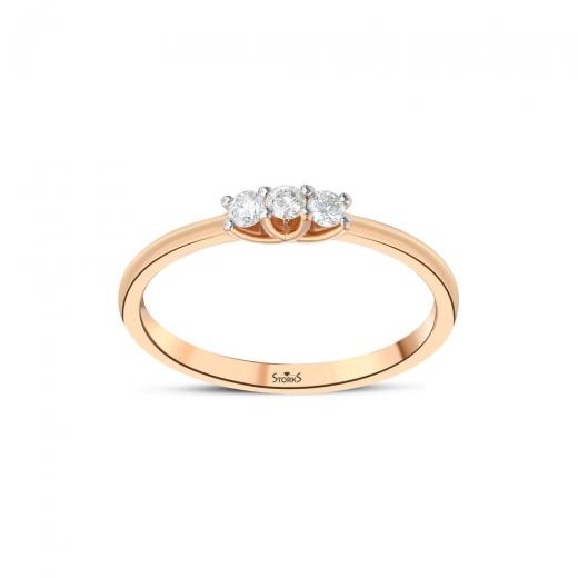 Brillantring zus. ca. 0,14 ct. Diamantring