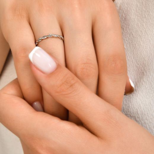 0.09 kt. Diamant-Ring