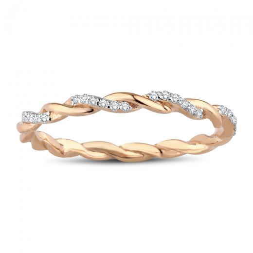 0.09 kt. Diamant-Ring