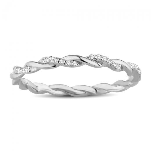 0.09 kt. Diamant-Ring